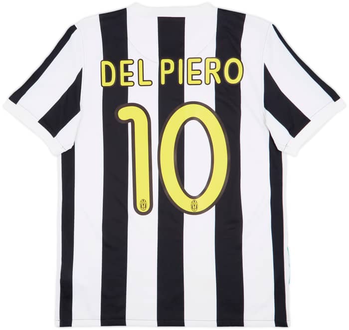 2009-10 Juventus Home Shirt Del Piero #10 - 6/10 - (S)
