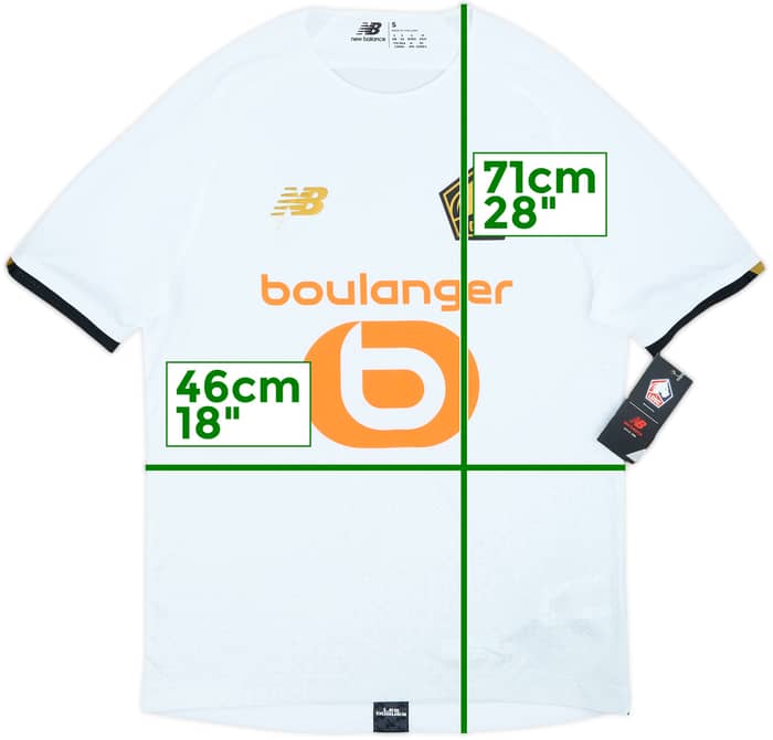 2021-22 Lille Away Shirt (S)