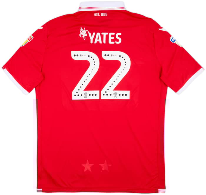 2018-19 Nottingham Forest Home Shirt Yates #22 (5XL)