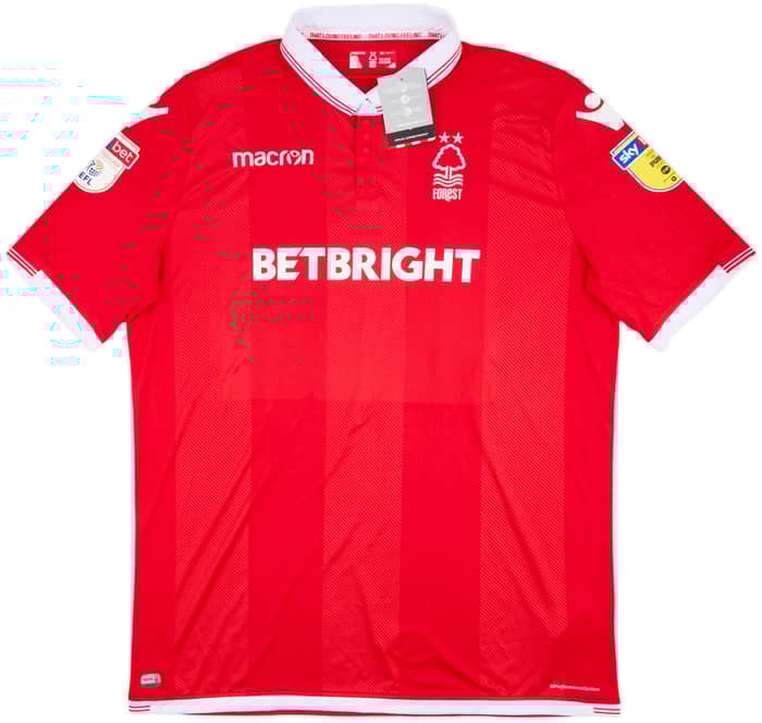 2018-19 Nottingham Forest Home Shirt Yates #22 (5XL)