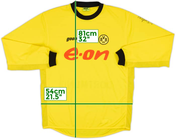 2003-04 Borussia Dortmund Home L/S Shirt - 5/10 - (M)