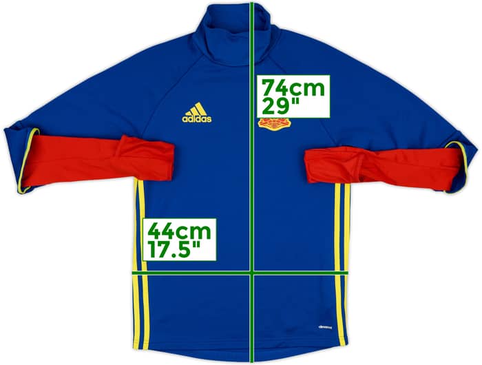 2016-17 Spain adidas Training Top - 8/10 - (XS)