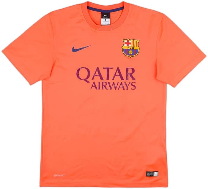 2014-15 Barcelona Basic Away Shirt Neymar Jr #11 - 7/10 - (S)