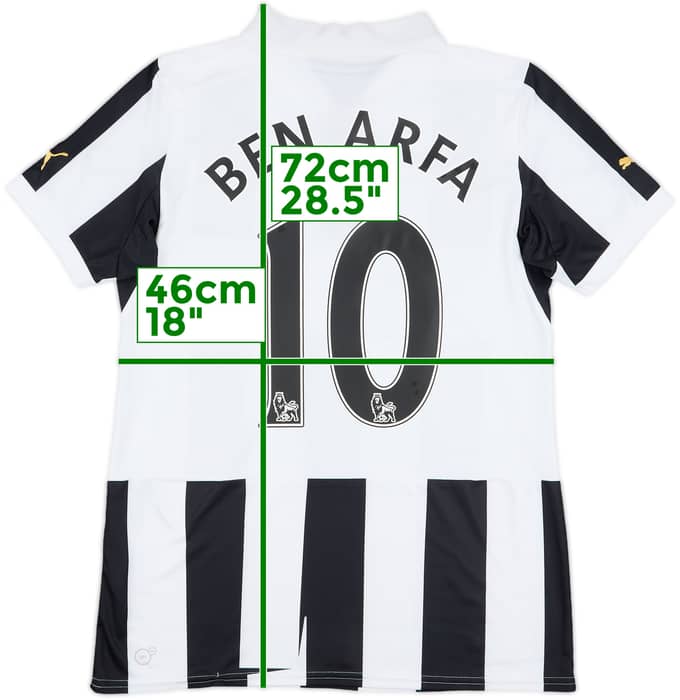 2012-13 Newcastle Home Shirt Ben Arfa #10 - 6/10 - (Women's M)