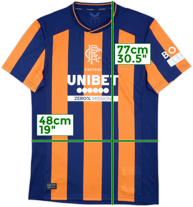 2023-24 Rangers Third Shirt - 10/10 - (S)