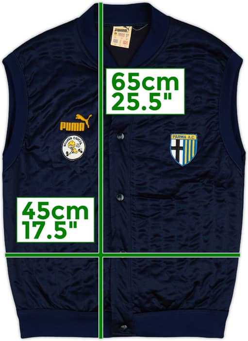 1995-97 Parma Scuola Puma Gilet - 8/10 - (XS)