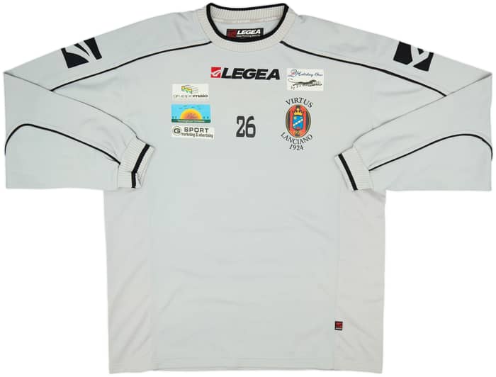 2006-07 Virtus Lanciano Player Issue Legea Sweat Top #26 - 7/10 - (XL)