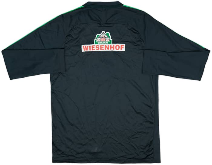 2016-17 Werder Bremen Nike Staff issue Training L/S Shirt AD - 6/10 - (L)