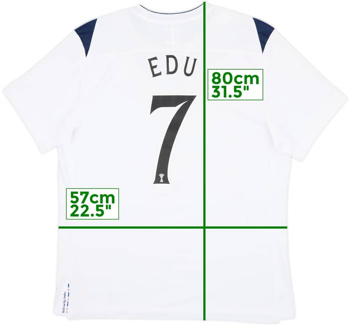 2011-12 Rangers Third Shirt Edu #7 - 7/10 - (XL)