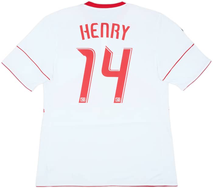 2010 New York Red Bulls Home Shirt Henry #14 - 6/10 - (L)