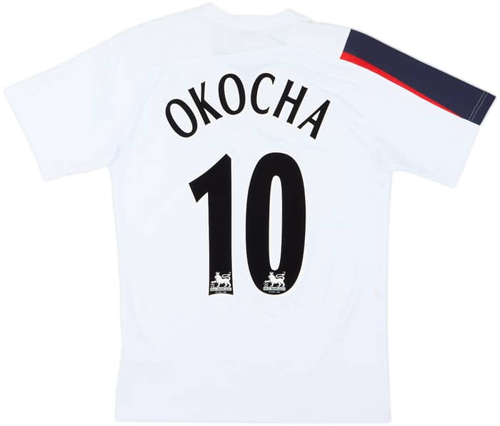 2005-07 Bolton Home Shirt Okocha #10 - 7/10 - (S)