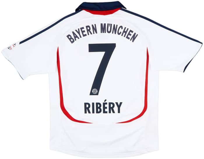 2006-07 Bayern Munich Away Shirt Ribery #7 - 9/10 - (XL.Boys)