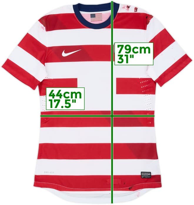 2012-13 USA Player Issue Home Shirt - 4/10 - (M)