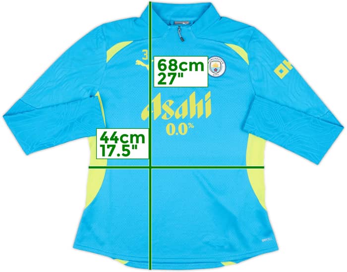 2024-25 Manchester City Player Issue Puma 1/4 Zip Drill Top #3 - 10/10 - (Women's M)