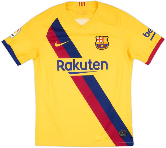 2019-20 Barcelona Away Shirt Messi #10 - 9/10 - (M)