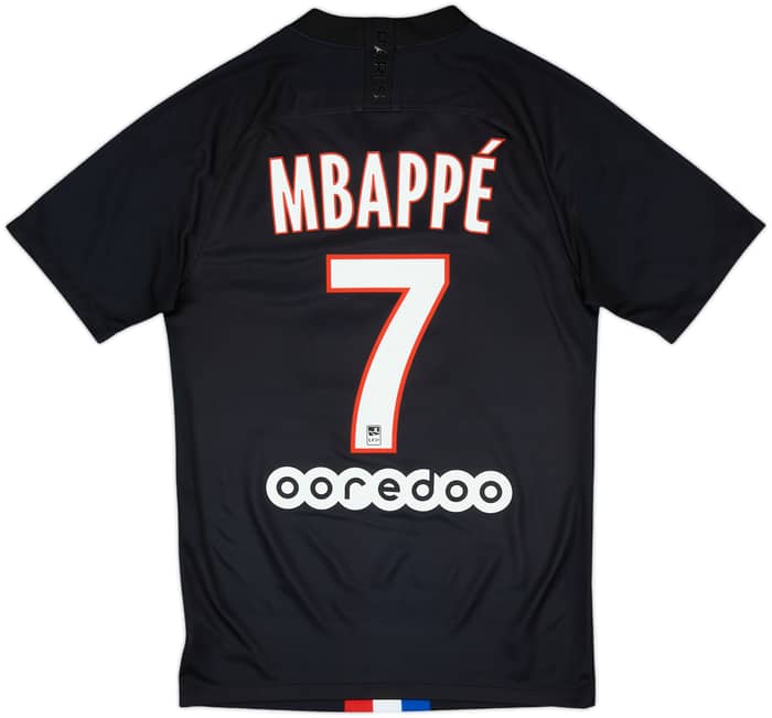 2019-20 Paris Saint-Germain Fourth Shirt Mbappe #7 - 9/10 - (XS)