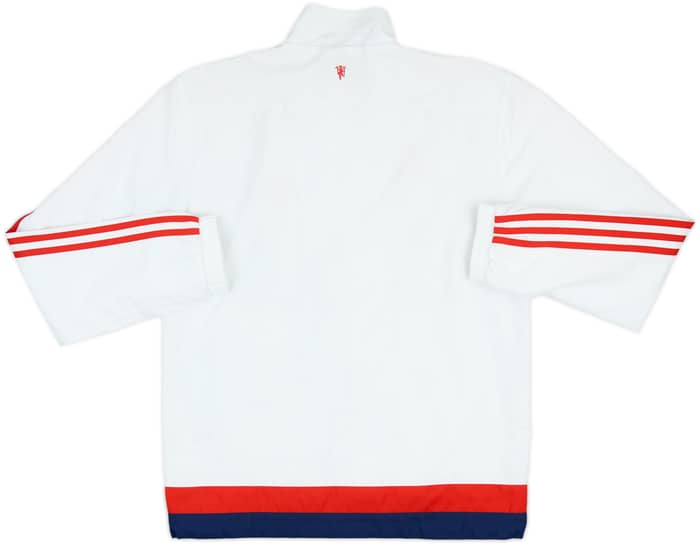 2015-16 Manchester United adidas Track Jacket - 6/10 - (S)