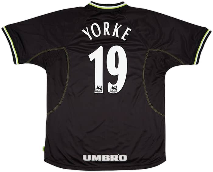 1998-99 Manchester United Third Shirt Yorke #19 - 10/10 - (XL)