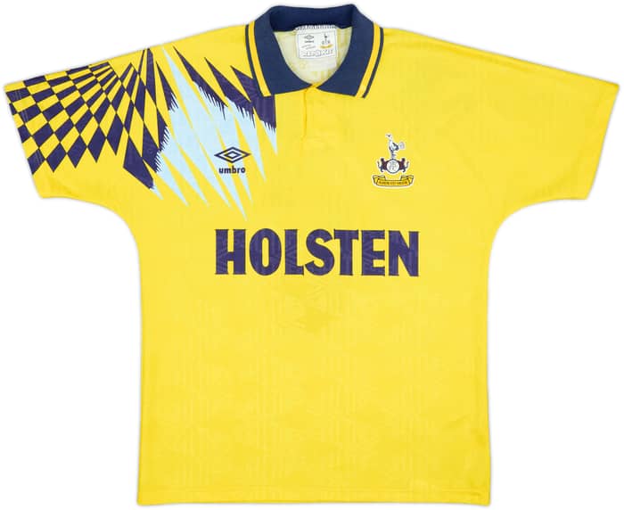 1991-95 Tottenham Away Shirt #3 - 8/10 - (S)