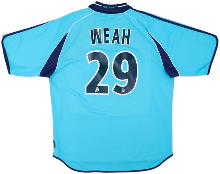 2000-01 Olympique Marseille Away Shirt Weah #29 - 7/10 - (L)