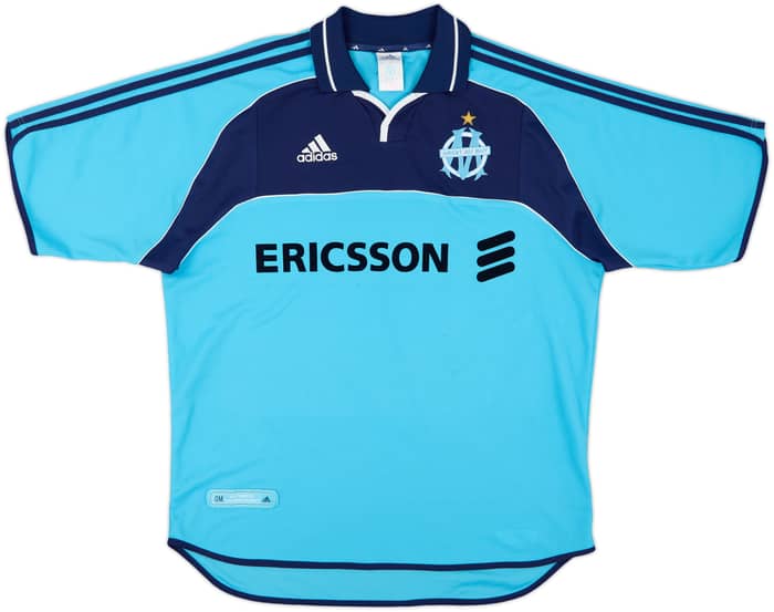 2000-01 Olympique Marseille Away Shirt Weah #29 - 7/10 - (L)