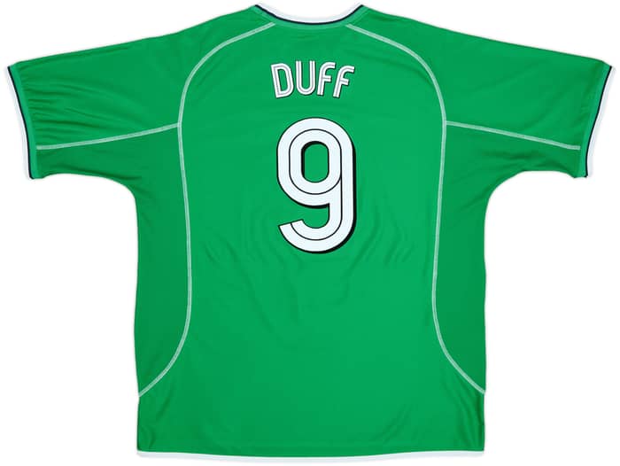 2001-03 Ireland Home Shirt Duff #9 - 8/10 - (XXL)