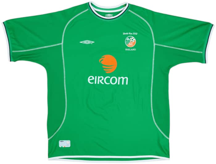 2001-03 Ireland Home Shirt Duff #9 - 8/10 - (XXL)