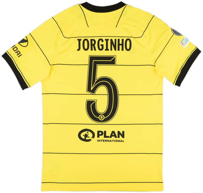 2021-22 Chelsea Away Shirt Jorginho #5 - 9/10 - (S)