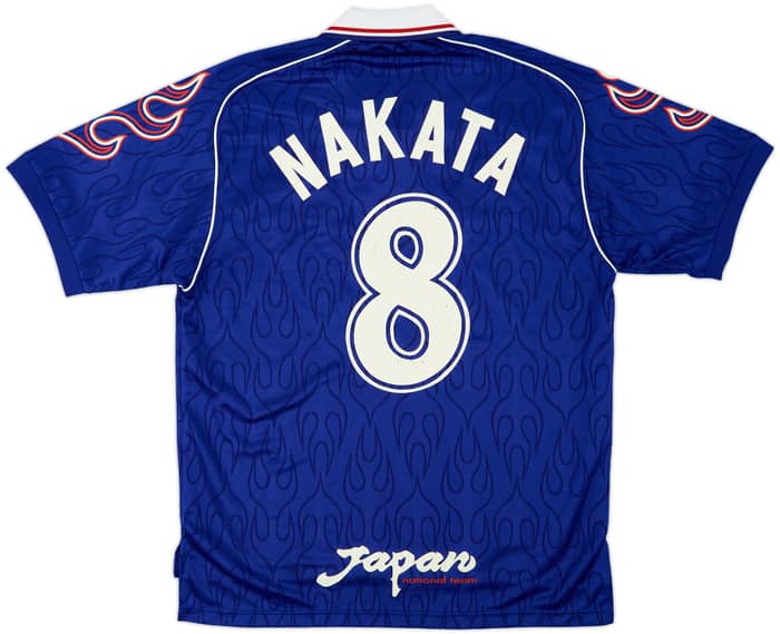 1998 Japan Home Shirt Nakata #8 (M)