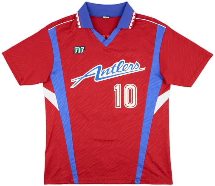 1992 Kashima Antlers Home Shirt #10 - 9/10 - (L)