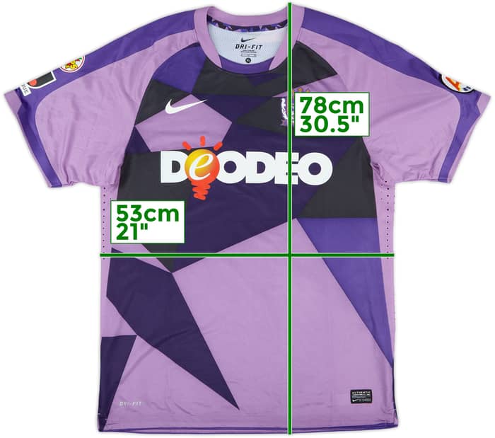2011 Sanfrecce Hiroshima Authentic Home Shirt - 8/10 - (XL)