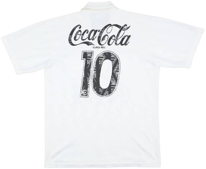 1993 Santos Home Shirt #10 - 8/10 - (L)