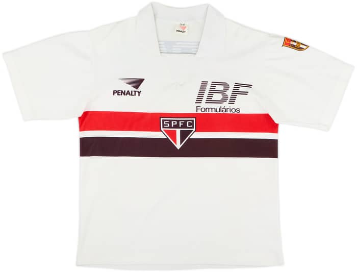 1993 Sao Paulo Home Shirt - 8/10 - (M)