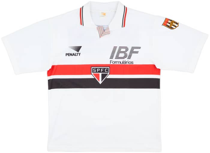 1991 Sao Paulo Home Shirt #10 - 9/10 - (L)