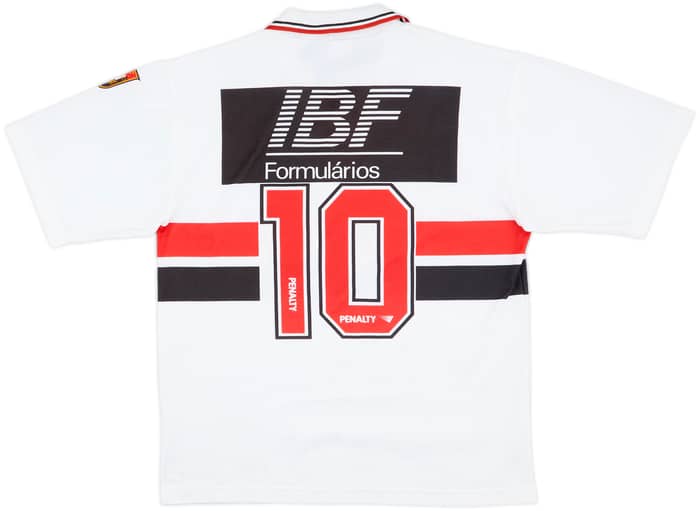 1991 Sao Paulo Home Shirt #10 - 9/10 - (L)