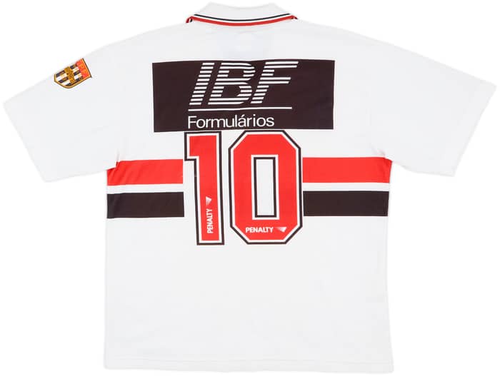1991 Sao Paulo Home Shirt #10 - 8/10 - (L)
