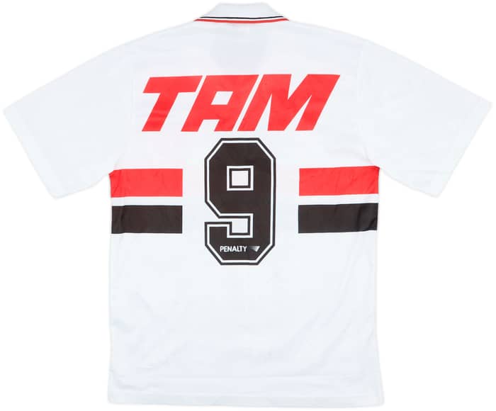 1993 Sao Paulo Home Shirt #9 - 8/10 - (M)