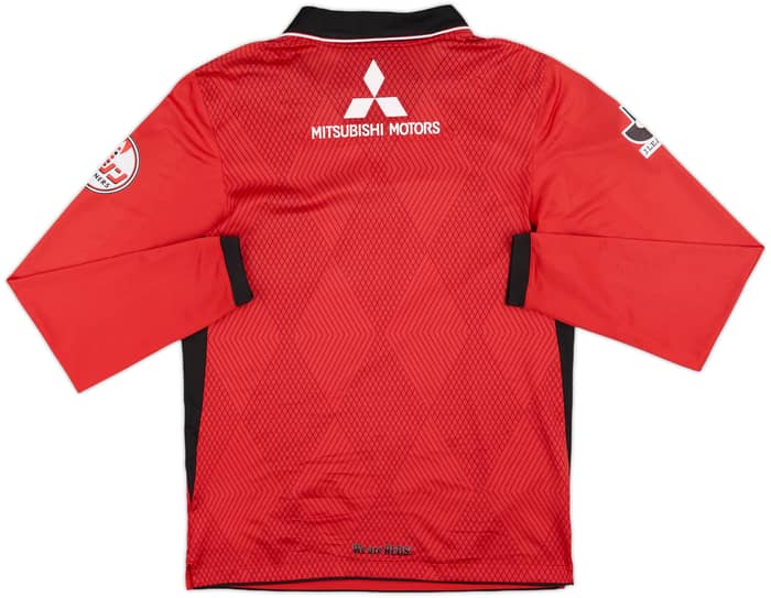 2011-12 Urawa Red Diamonds Home L/S Shirt - 9/10 - (M)