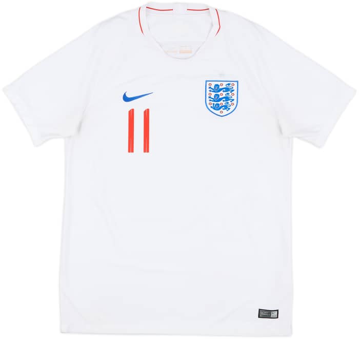 2018-19 England Home Shirt Vardy #11 - 6/10 - (L)