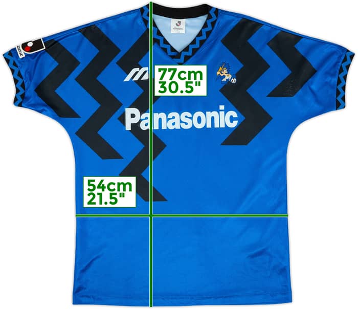 1993-95 Gamba Osaka Home Shirt - 6/10 - (L)