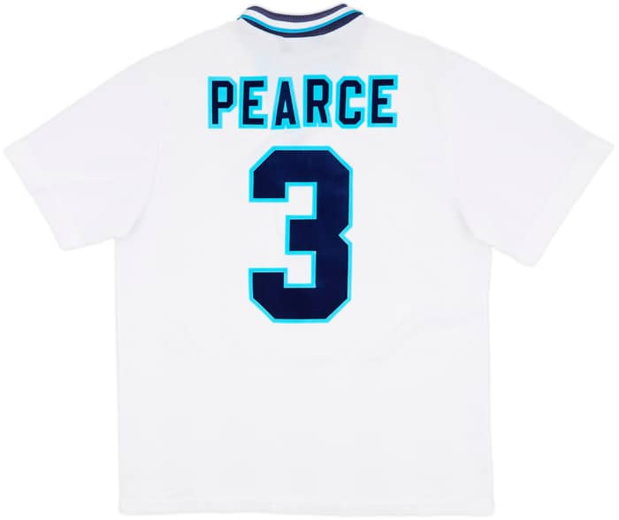 1995-97 England Home Shirt Pearce #3 - 8/10 - (L)
