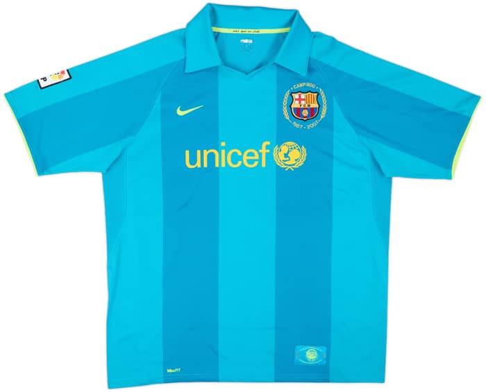 2007-09 Barcelona Away Shirt Ronaldinho #10 - 8/10 - (XL)