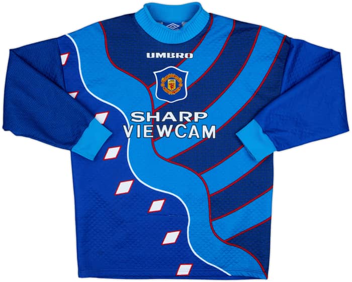 1994-97 Manchester United GK Shirt Schmeichel #1 - 7/10 - (M)