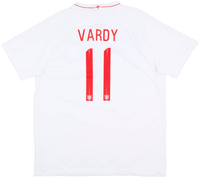 2018-19 England Home Shirt Vardy #11 - 9/10 - (XXL)