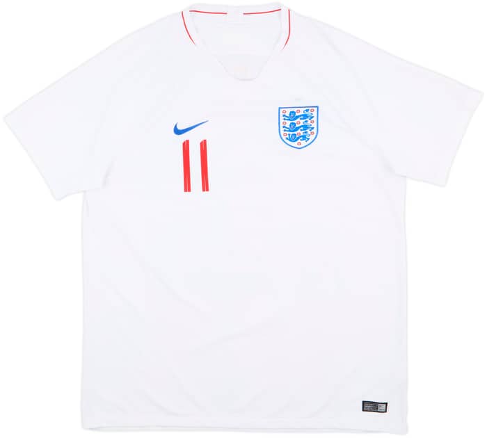 2018-19 England Home Shirt Vardy #11 - 9/10 - (XXL)