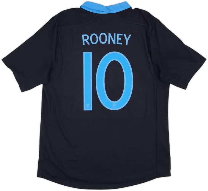 2011-12 England Away Shirt Rooney #10 - 8/10 - (XL)