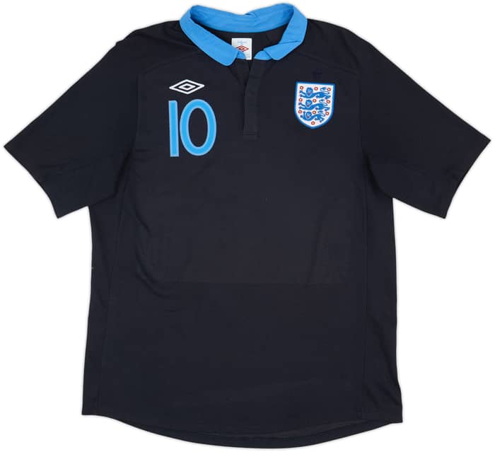 2011-12 England Away Shirt Rooney #10 - 8/10 - (XL)