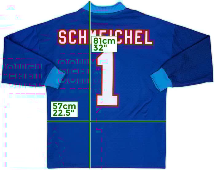 1994-97 Manchester United GK Shirt Schmeichel #1 - 9/10 - (L)