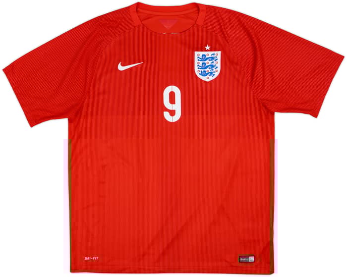 2014-15 England Away Shirt Sturridge #9 - 9/10 - (XL)
