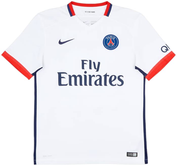 2015-16 Paris Saint-Germain Away Shirt Ibrahimovic #10 - 9/10 - (M)